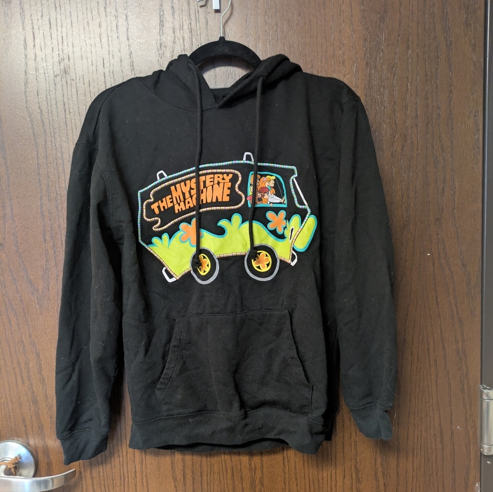 Scooby Doo Mystery Gang Matching Lounge Set Black Medium Embroidered Colorful